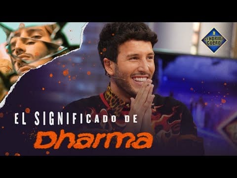 Sebastián Yatra — Sebastián Yatra nos explica el significado de "Dharma" - El Hormiguero