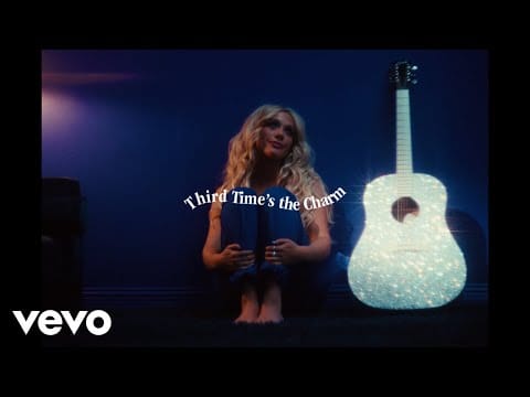 Megan Moroney — Megan Moroney - Third Time's the Charm (Official Lyric Video)
