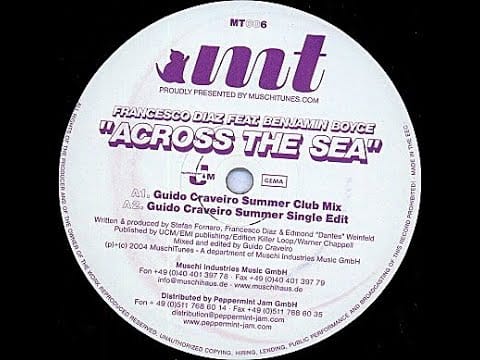 Francesco Diaz — Francesco Diaz Feat. Benjamin Boyce – Across The Sea (Guido Craveiro Summer Club Mix)
