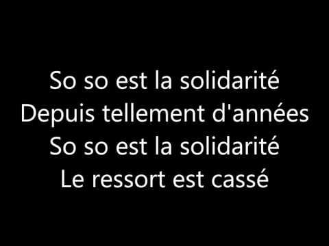 Les Cowboys Fringants — Les Cowboys Fringants - So So (paroles-Lyrics)