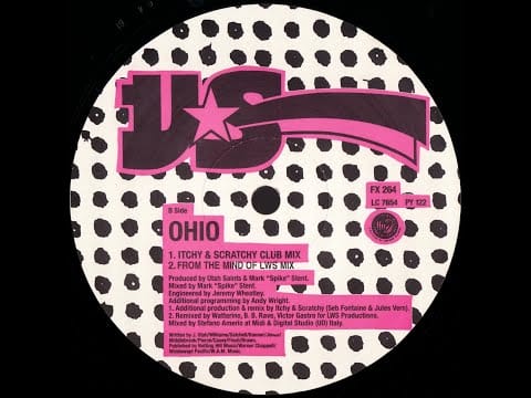 Utah Saints — Utah Saints - Ohio (From The Mind Of LWS Mix) 1995