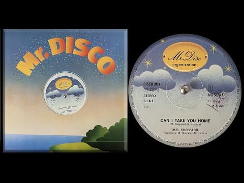 Mel Sheppard — Mel Sheppard - Can I Take You Home (Mr. Disc Organization MD5028}