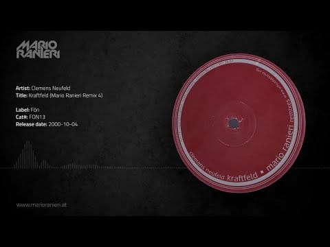 Clemens Neufeld — Clemens Neufeld - Kraftfeld (Mario Ranieri Remix 4) 🎵 Official Audio