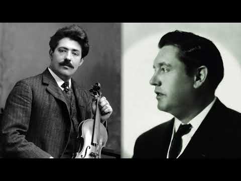 Fritz Kreisler — Schubert: Serenade / Ständchen (Softly through the night is calling) - McCormack; Kreisler