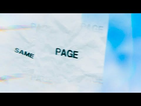 The Band Camino — The Band CAMINO - Same Page (The Dark Visualizers)