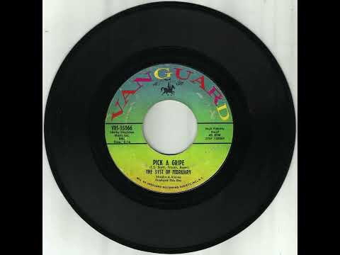 The 31st Of February — The 31st OF FEBRUARY - Pick A Gripe (1968) [45rpm, mono]