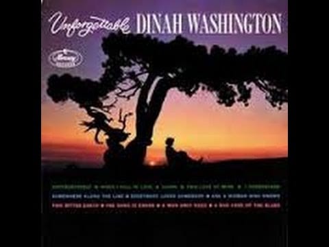 Dinah Washington — Dinah Washington ‎– Unforgettable - A Man Only Does (What A Woman Makes Him Do)/Mercury ‎ 1961