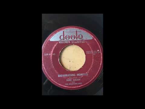 Don Julian & The Meadowlarks — Don Julian And The Meadowlarks - Embarrasing Moments bw Heaven And Paradise