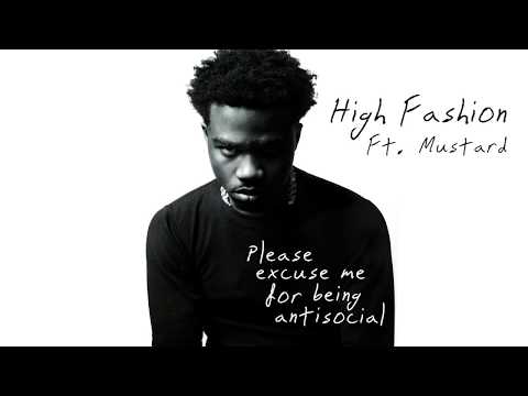Roddy Ricch — Roddy Ricch - High Fashion (feat. Mustard) [Official Audio]