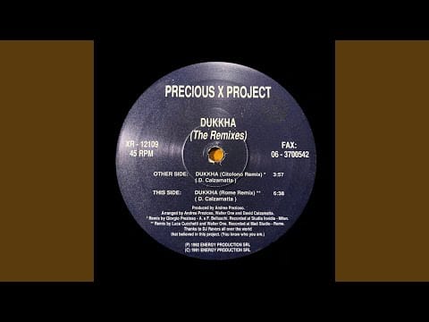 Precious X Project — Dukkha (Citofono Remix)