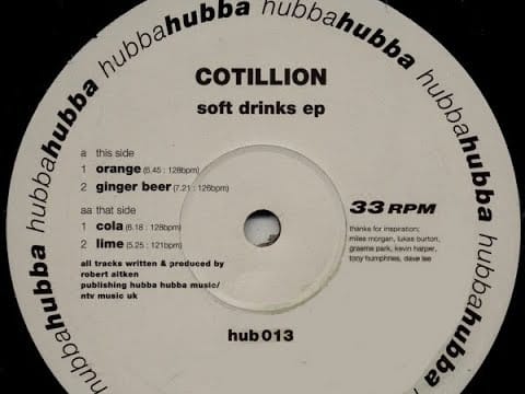 Cotillion — Cotillion - Ginger Beer (Soft Drinks ep) 1993