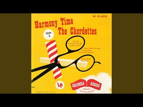 The Chordettes — Alice Blue Gown