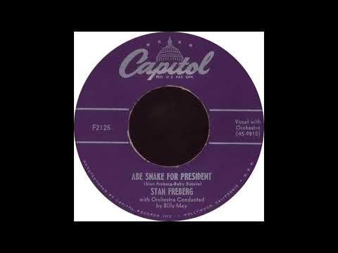 Stan Freberg — Capitol F2125 - Abe Snake For President - Stan Freberg