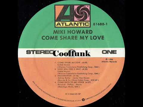 Miki Howard — Miki Howard - Come Back To Me Lover (1986)
