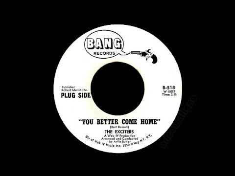 The Exciters — The Exciters - You Better Come Home