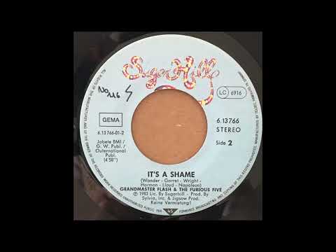 Grandmaster Flash & The Furious Five — GRANDMASTER FLASH ＆ THE FURIOUS FIVE   SCORPIO   IT'S A SHAME