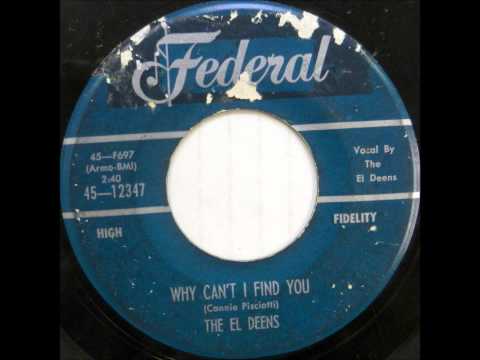 The El Deens — EL DEENS - MY LOVE FOR YOU - FEDERAL 12347 - 1959