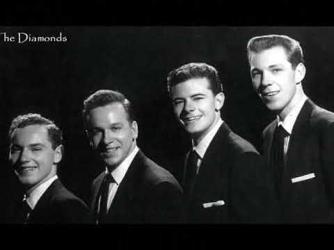 The Diamonds — ‎Little Girl Of Mine ~ The Diamonds (1956) (78 RPM)