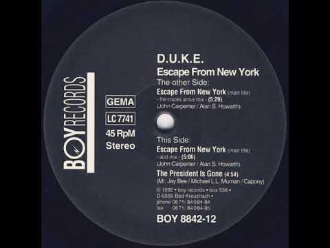 D.U.K.E. — D.U.K.E. - Escape from New York (The Crazies Arrive Mix) (1992)