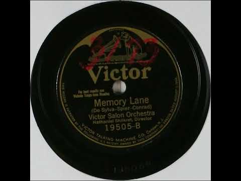 Victor Salon Orchestra — Memory Lane - Victor Salon Orchestra