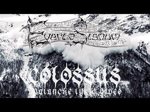 Everto Signum — Everto Signum - Colossus [Avalanche Lyric Video, Beastiary album, Elemental Black Metal]