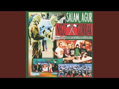Negu Gorriak — Agur