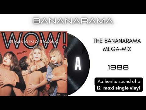 Bananarama — Bananarama - The Bananarama Mega Mix [12'' maxi single]