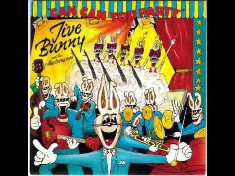 Jive Bunny And The Mastermixers — Jive Bunny & The Mastermixers - The Can Can. (Original 45)