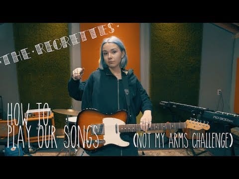 The Regrettes — The Regrettes Play... Not My Arms Challenge