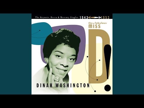 Dinah Washington — My Song