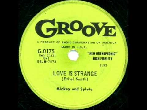 Mickey & Sylvia — Love Is Strange by Mickey & Sylvia on 1956 Groove 78.