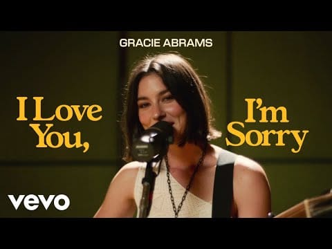 Gracie Abrams — I Love You, I'm Sorry (Live) | Vevo Extended Play