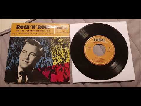 The Johnny Burnette Trio — Rock 'N' Roll With The Johnny Burnette Trio - Full EP Album
