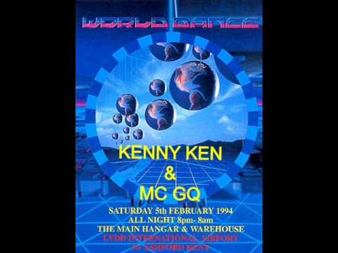 Micky Finn — Kenny Ken & Mc GQ @ World Dance @ Lydd Airport 5th February 1994