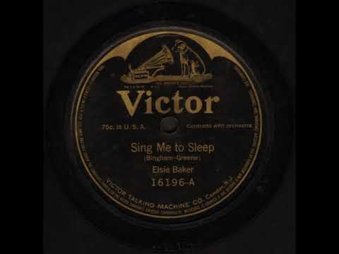 Harry Macdonough — Elsie Baker, Harry Macdonough - Oh, promise me