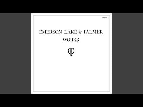 Emerson, Lake & Palmer — When the Apple Blossoms Bloom in the Windmills of Your Mind I'll Be Your Valentine