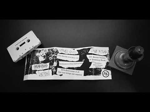 Carved Cross — Carved Cross (AU) / Cave Ritual (BA) - Split (2013) Full Split Tape Rip