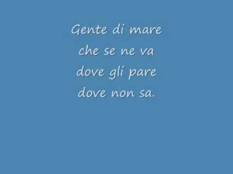 Umberto Tozzi — Umberto Tozzi - Gente Di Mare (with lyrics)