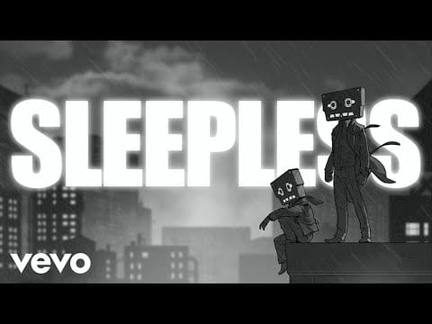 Cazzette — CAZZETTE - Sleepless ft. The High (Lyric Video)