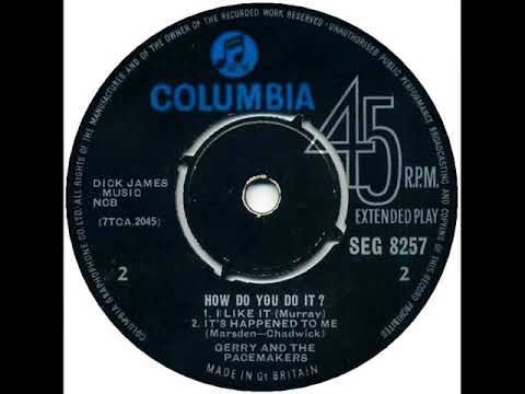 Gerry & The Pacemakers — Gerry & Pacemakers - How Do You Do It (EP July 1963)