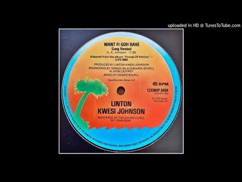 Linton Kwesi Johnson — Linton Kwesi Johnson   Want Fi Goh Rave Long Version