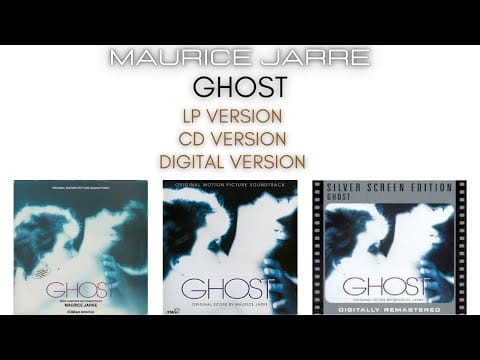 Maurice Jarre — GHOST - The Complete OST - Maurice Jarre (LP + CD + DIGITAL VERSIONS + BONUS TRACKS)