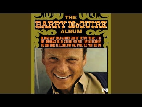 Barry McGuire — One By One