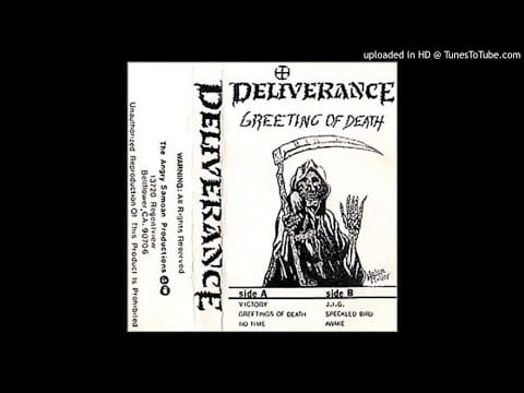 Deliverance (3) — Deliverance - Greeting of Death   Demo '85