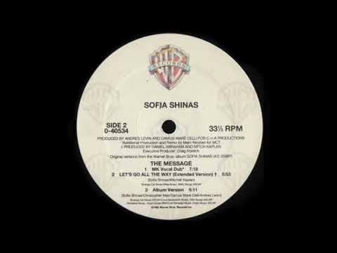 Sofia Shinas — Sofia Shinas - The Message (MK Vocal Dub)
