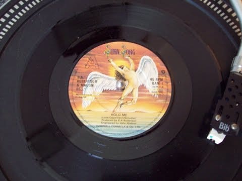 B. A. Robertson — B.A. Robertson & Maggie Bell  -  Hold Me No.11 2ndwk October 1981 UK