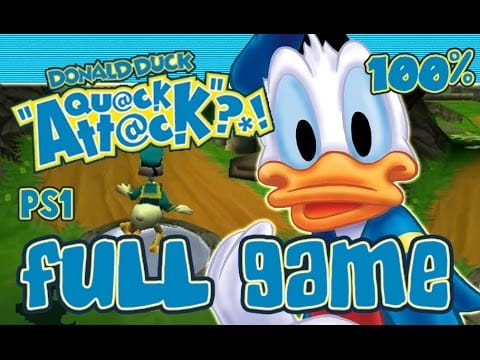 Donald Duck — Donald Duck: Quack Attack | Goin' Quackers Walkthrough FULL GAME Longplay (PS1)