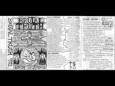 Brutal Truth — Brutal Truth - The Birth of Ignorance (full demo album)