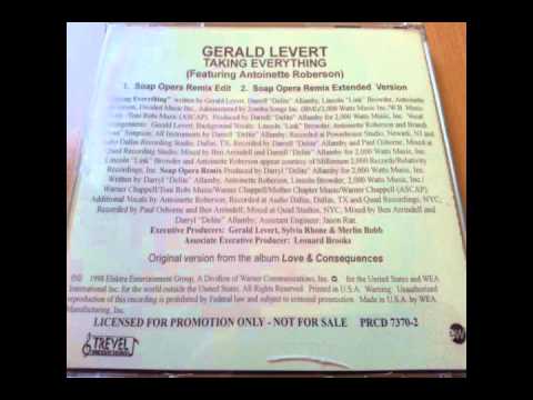 Gerald Levert — Gerald Levert Feat. Antoinette Roberson - Taking Everything (Soap Opera Remix Extended Version)