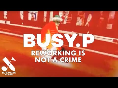 Busy P — BUSY P "REWORKING IS NOT A CRIME" Unidentified Video Object by MARK GONZALES
